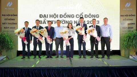 PG Bank tổ chức thành công ĐHCĐ bất thường, ông Phạm Mạnh Thắng được bầu làm chủ tịch HĐQT