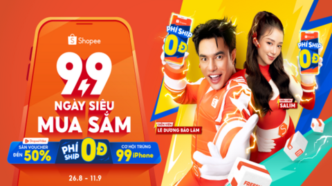 Shopee khởi động 9.9 Ngày Siêu Mua Sắm