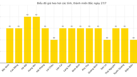 Giá heo hơi hôm nay ngày 27/7/2025: Giảm nhẹ tại một địa phương