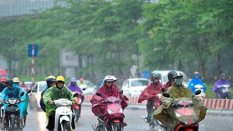 Dự báo thời tiết ngày 17/6: Bắc Bộ mưa về chiều tối, Trung Bộ nắng nóng gay gắt