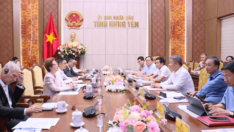 Tập đoàn BRG muốn đầu tư dự án thành phố lễ hội quốc tế quy mô gần 1.000ha tại Hưng Yên