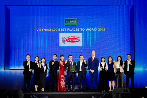 Acecook Việt Nam 10 năm liên tiếp đạt Top 100 - Nơi làm việc tốt nhất Việt Nam