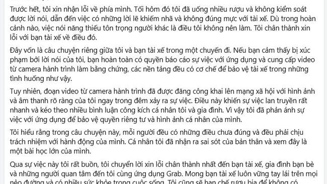 Chọn bỏ rơi đối tác: Nghĩ về văn hóa kinh doanh của Grab sau vụ nhạc sĩ Minh Khang