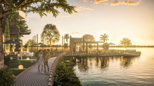 Khu compound ven sông và sức hút từ nhu cầu sống đa thế hệ