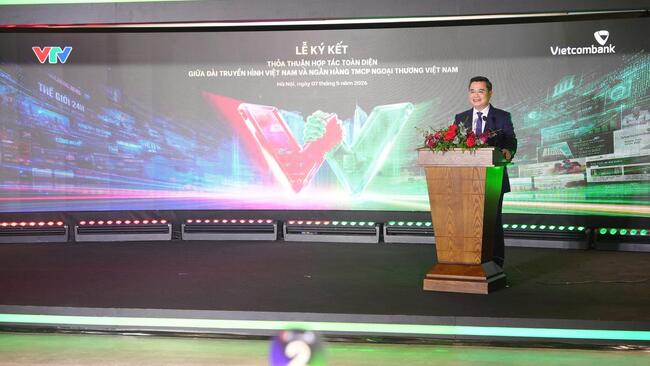 Vietcombank và VTV ký kết hợp tác toàn diện, mở ra không gian hội tụ giữa truyền thông và tài chính trong kỷ nguyên số