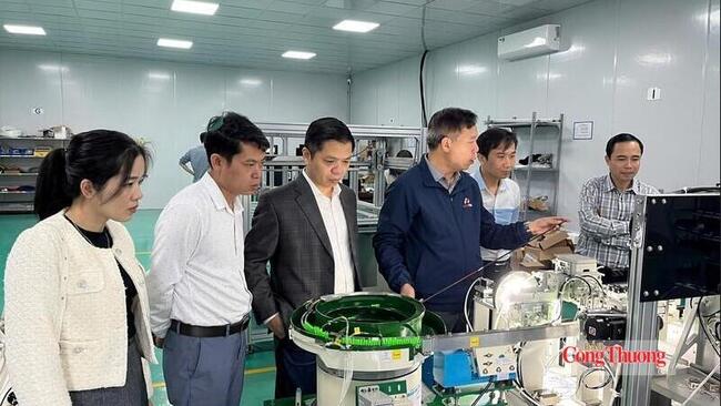 Khuyến công Bắc Ninh hỗ trợ doanh nghiệp đổi mới công nghệ