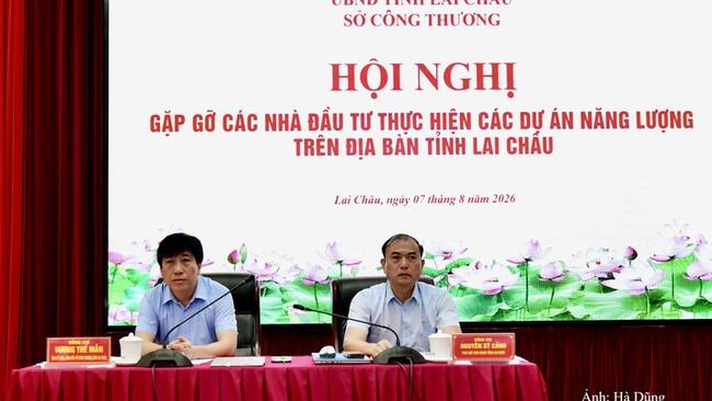 Lai Châu: Đối thoại, tháo gỡ khó khăn, thúc đẩy phát triển năng lượng