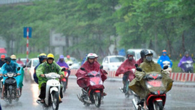 Dự báo thời tiết ngày 24/9: Mưa dông bao trùm cả nước