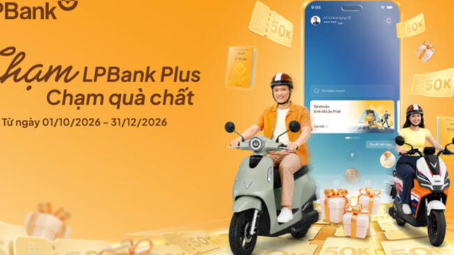 LPBank tung ngàn quà tặng trên ứng dụng LPBank Plus, đưa giải pháp AI-first đến gần hơn với khách hàng