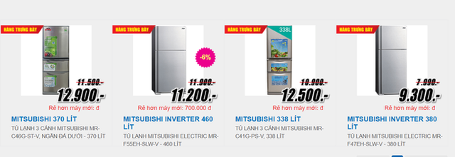 Tủ lạnh hạng sang siêu tiết kiệm điện giảm giá tới 50% - Ảnh 2. Tủ lạnh hạng sang siêu tiết kiệm điện giảm giá tới 50% - Ảnh 2.