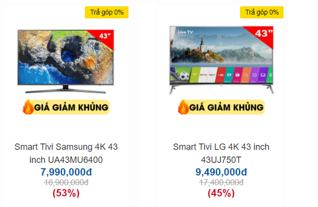 Trong “bão” giảm giá 50%, tivi 4K 43 inch có giá bán rẻ không tưởng - Ảnh 3. Trong “bão” giảm giá 50%, tivi 4K 43 inch có giá bán rẻ không tưởng - Ảnh 3.