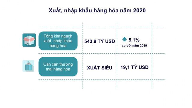 Xuất siêu năm 2020 cao kỷ lục, đạt 19,1 tỷ USD - Ảnh 2. Xuất siêu năm 2020 cao kỷ lục, đạt 19,1 tỷ USD - Ảnh 2.