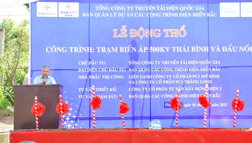Đại diện NPMB phát biểu tại buổi lễ