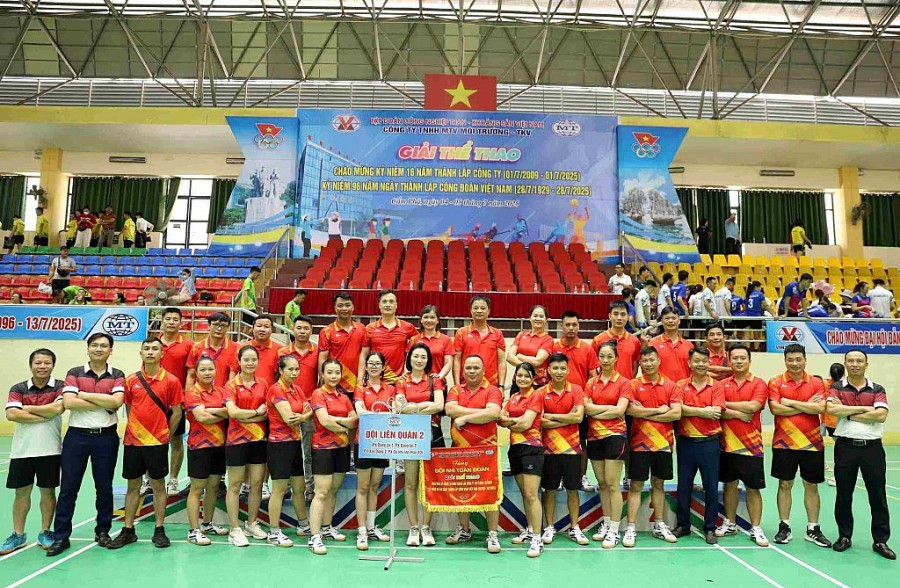 Đội liên quân 2 giành giải nhì toàn đoàn