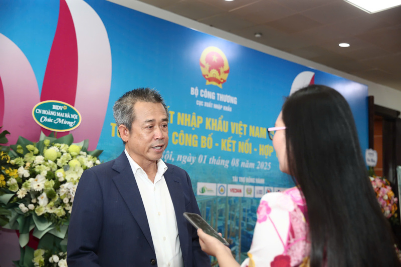 Ông Thái Như Hiệp, Chủ tịch Hội đồng thành viên Công ty TNHH Vĩnh Hiệp, nhà sáng lập thương hiệu L’amant Café trong cuộc trao đổi với phóng viên Báo Công Thương. Ảnh: Nam Nguyễn