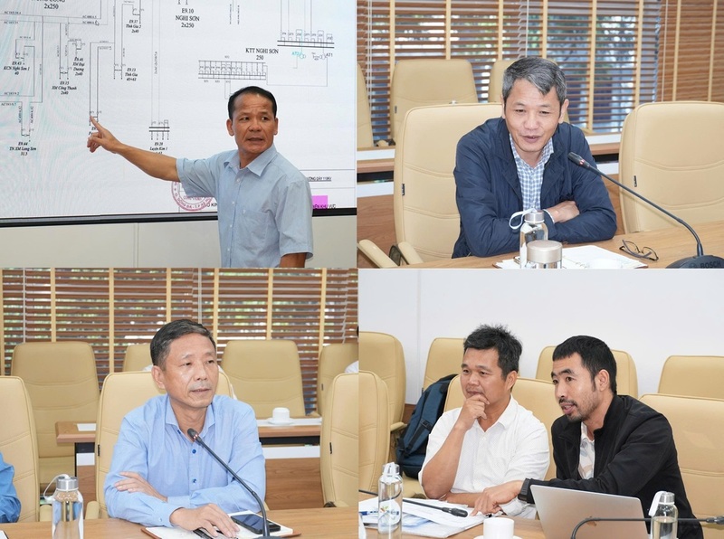 Đại diện các bên trao đổi, thảo luận các nội dung liên quan. Ảnh: Hùng Mạnh - Ngọc Huyền