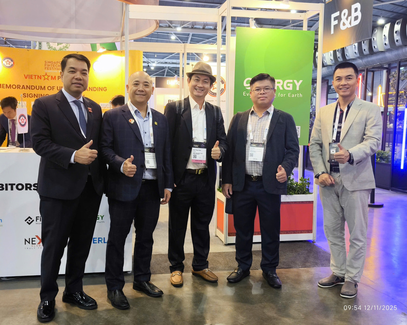 Singapore FinTech Festival là nơi quy tụ hệ sinh thái công nghệ, tài chính lớn nhất thế giới. Ảnh: NVCC