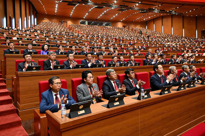 Chùm ảnh: Khai mạc trọng thể Đại hội đại biểu toàn quốc lần thứ XIV của Đảng - 9