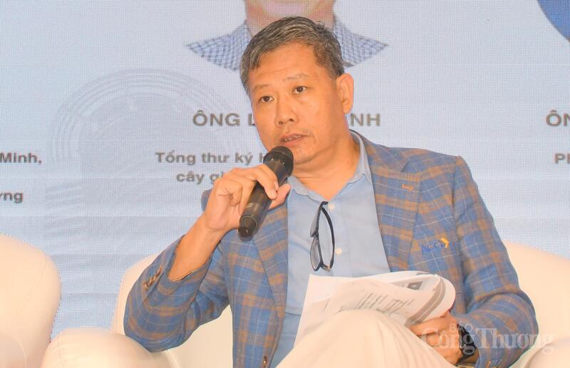 Ông Nguyễn Duy Minh, Phó Chủ tịch Hiệp hội Doanh nghiệp Dịch vụ Logistics Việt Nam. Ảnh: Thanh Minh.