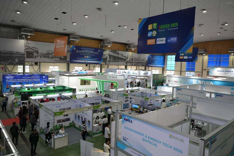 ENTECH HANOI 2026 mở rộng cơ hội hợp tác trong lĩnh vực năng lượng, môi trường. Ảnh: Minh Hạnh