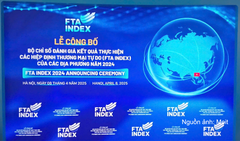 Lễ công bố FTA Index năm 2024. Ảnh minh họa