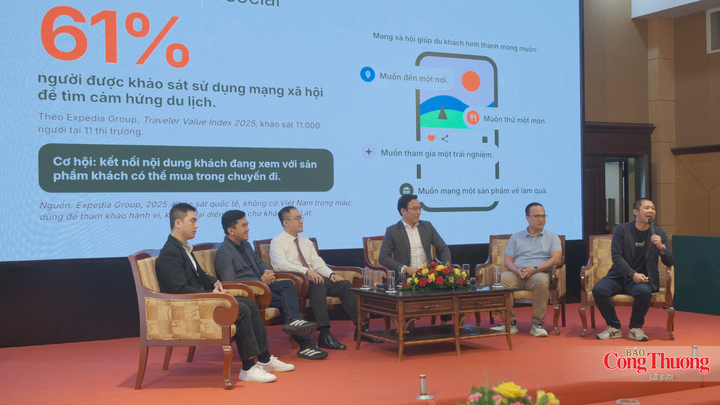 Các diễn giả chia sẻ tại chương trình.