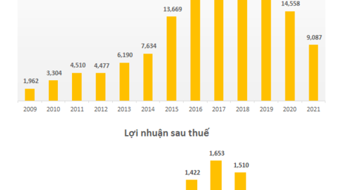 Giai đoạn đáng quên của Coteccons: Lỗ 3/5 quý gần nhất, lãi cả năm 2021 chỉ 24 tỷ đồng, không bằng 1 tuần của thời kỳ đỉnh cao