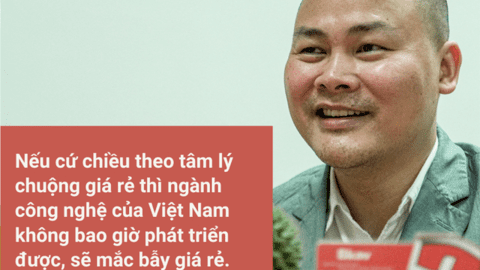 CEO BKAV Nguyễn Tử Quảng: Chúng tôi đã bỏ ra hơn 1.000 tỷ đồng làm Bphone nhưng chưa thu về đồng nào!