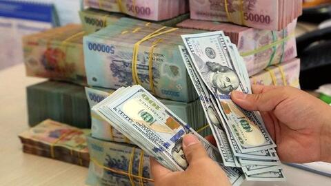 VND giảm giá so với USD nhưng mức độ ít hơn nhiều các đồng tiền châu Á khác