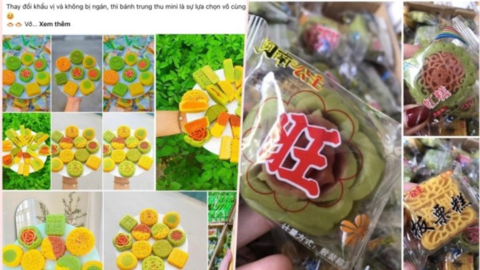Bánh trung thu "siêu rẻ", "nhiều không" tràn ngập thị trường online