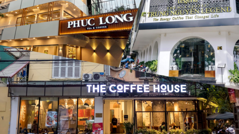 Vượt Trung Nguyên, Phúc Long, The Coffee House, một chuỗi gà rán 200 cửa hàng ở Việt Nam trở thành công ty F&B phổ biến nhất năm 2023