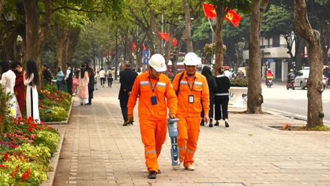 EVNHANOI gác cho nguồn điện thông suốt dịp lễ 30/4 - 1/5