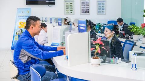 BAOVIET Bank: Quý 1/2024 tăng tổng tài sản, giảm tỷ lệ nợ xấu