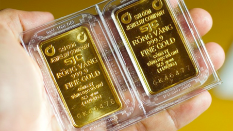 Giá vàng miếng tăng mạnh khi NHNN không thông báo đấu thầu vàng phiên 24/4