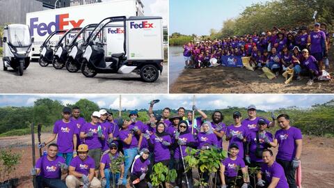 Nỗ lực phát triển bền vững của FedEx mang lại tác động tích cực đến cộng đồng