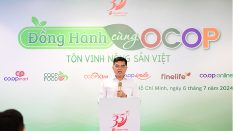 Saigon Co.op tổ chức chương trình "đồng hành cùng Ocop– tôn vinh nông sản Việt"