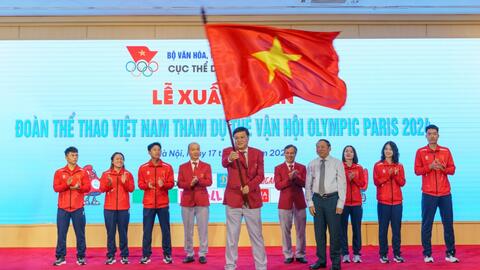 Nestlé MILO đồng hành cùng Đoàn thể thao Việt Nam tham dự Olympic và Paralympic Paris 2024
