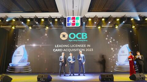 OCB tiếp tục là ngân hàng dẫn đầu về phát hành thẻ mới năm 2023