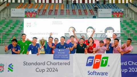 Cúp Standard Chartered 2024: Vinh danh đội bóng vô địch FPT Software và Mitek