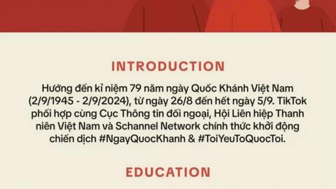 TikTok phối hợp triển khai nhiều hoạt động ý nghĩa chào mừng kỷ niệm 79 năm Quốc khánh