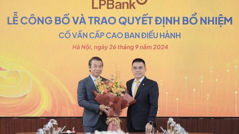 Ông Phạm Phú Khôi sẽ là Cố vấn cấp cao Ban điều hành của LPBank