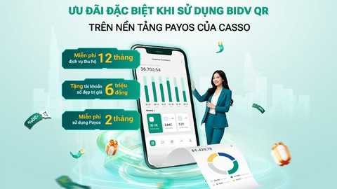 Những ưu đãi đặc biệt từ sự kết hợp BIDV - CASSO