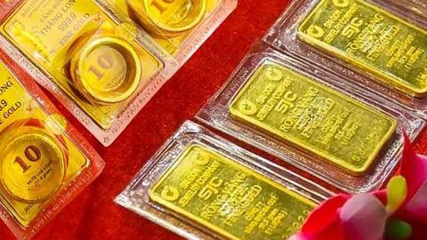Giá vàng SJC, giá vàng nhẫn hôm nay ngày 14/10