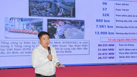 EVNHCMC nâng cao năng suất lao động nhờ phát triển lưới điện thông minh và chuyển đổi số