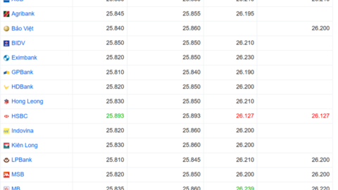 Tỷ giá USD hôm nay 13/06/2025: Chỉ số USD xuống mức thấp nhất trong 3 năm