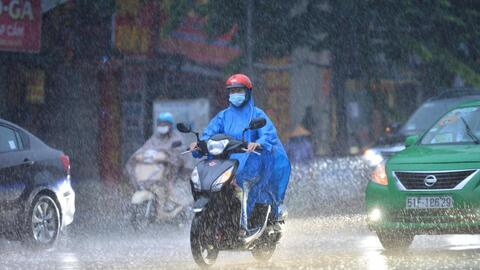 Thời tiết ngày 26/6: Mưa dông diện rộng
