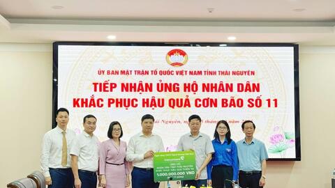 Vietcombank chung tay cùng đồng bào khắc phục hậu quả do thiên tai gây ra