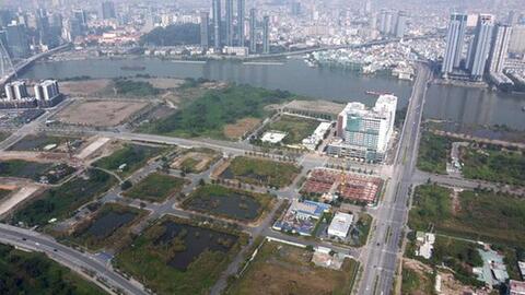 Ngân hàng đầu tiên thông tin về việc cấp tín dụng cho doanh nghiệp đấu giá đất Thủ Thiêm