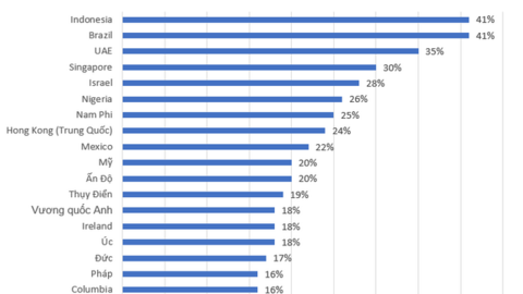 Thị trường nào có nhiều người sở hữu tiền điện tử nhất?