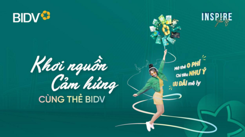 Mở thẻ tín dụng BIDV được tặng tới 2 triệu đồng